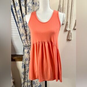 Coral Racerback Tank